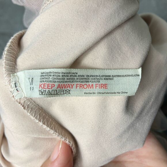 Free People Intimately L Big Love Tulle Ruffles Bodysuit Dusty Pink Feminine - Picture 14 of 14